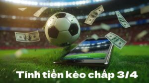 Cách Tính Tiền Kèo Chấp 3/4 Trong Bóng Đá Để Cược Chuẩn Xác