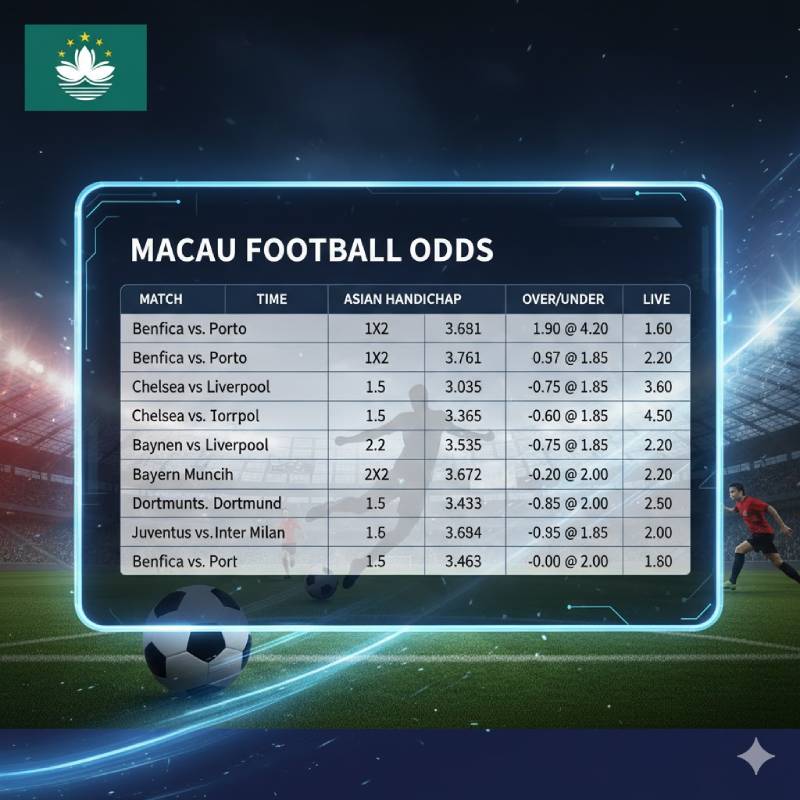 Cách Soi Kèo Theo Tỷ Lệ Ma Cao Từ Người Trong Nghề 1 Kèo Ma Cao là gì?