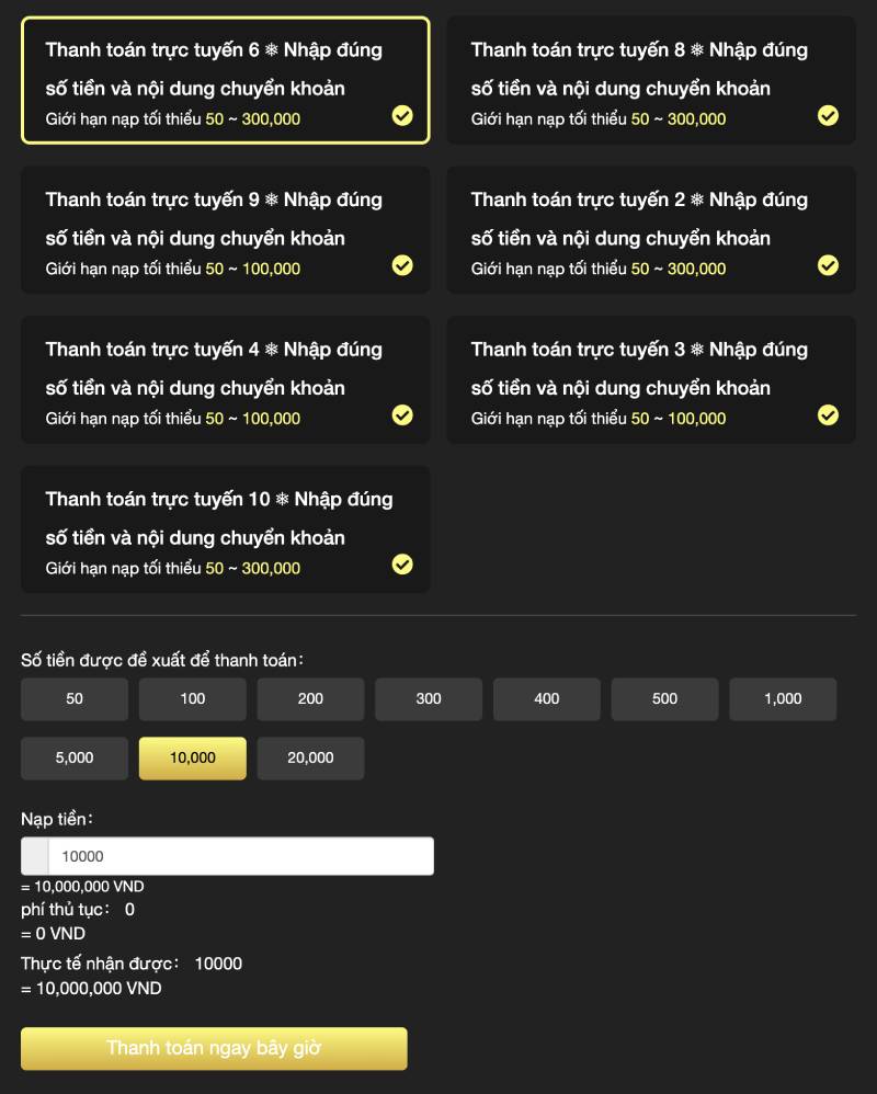 Phuong thuc 5 – Thanh toan truc tuyen