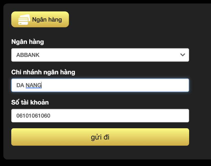 Hướng Dẫn Rút Tiền 89bet Rõ Từng Bước, Nhanh Từng Giây 2 them ngan hang 89bet