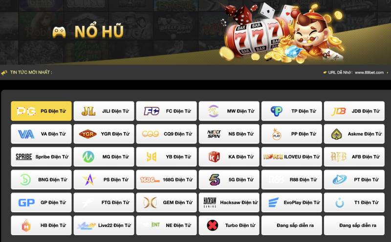 89bet - Nhà Cái Thể Thao #1 - Link Vào 89 Bet Không Bị Chặn 5 🎰 Nổ hũ – Vũ trụ slot game cực kỳ đa dạng